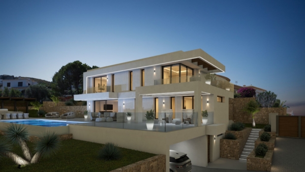 New Build luxury holiday villa in spain